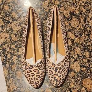 Toms Leopard Print Women's Flats